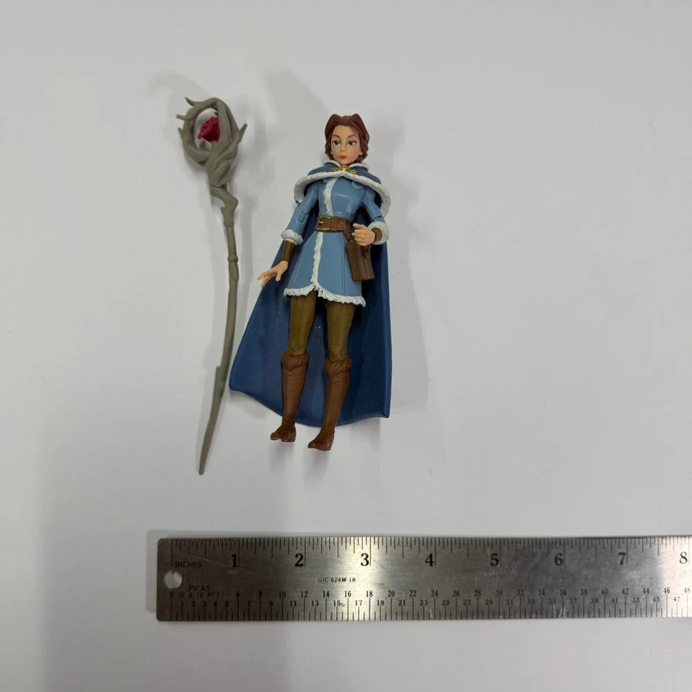 Disney Mirrorverse Belle Action Figure with Rose Staff Accessory 5.5 Inch